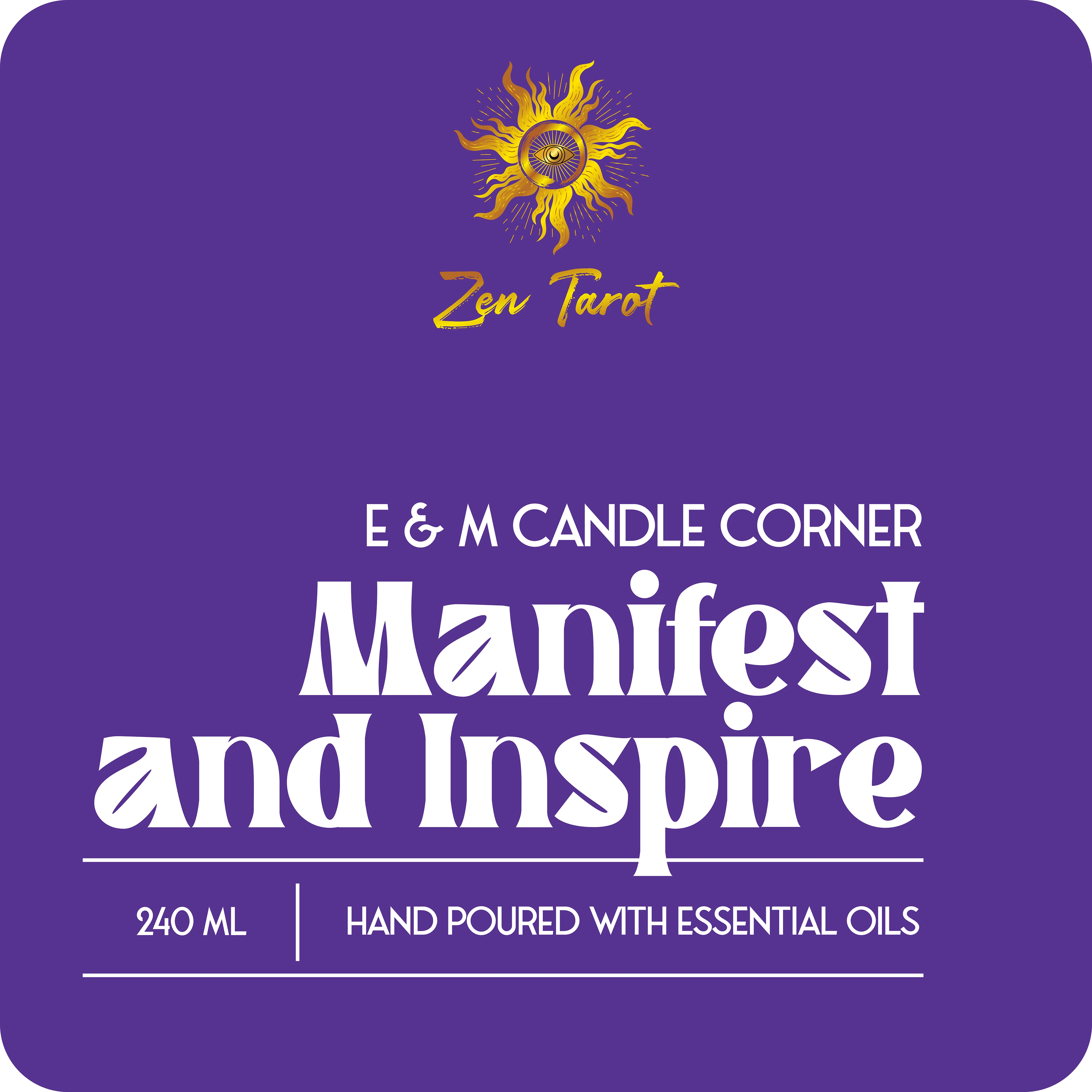 Zen Tarot Candle — 2.3